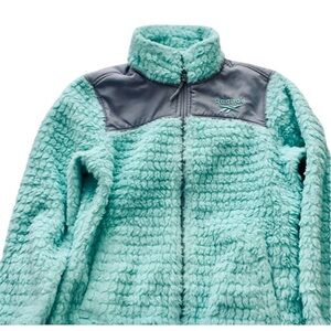 Reebok Kids Jacket in Mint and Gray